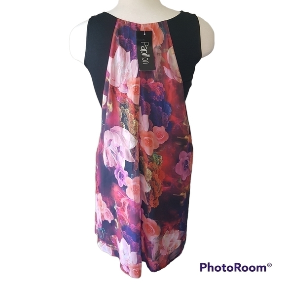 Papillon Floral Layered Tank Top - Picture 4 of 14